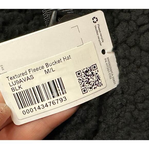 NWT Lululemon textured fleece bucket hat - Picture 8 of 11